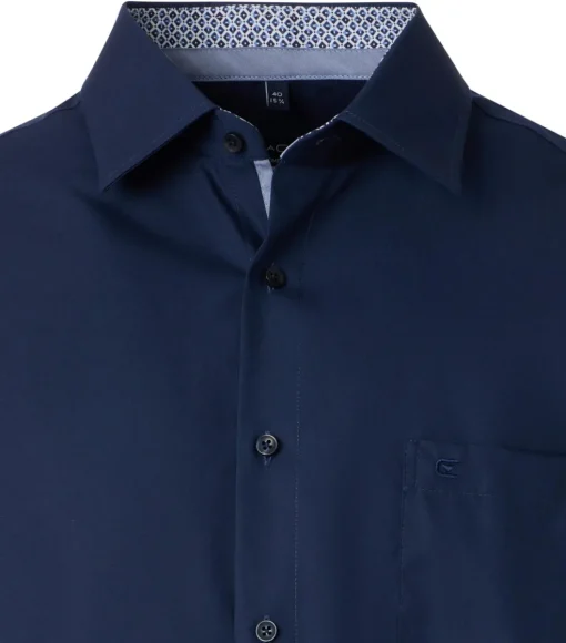 CASA MODA comfort fit overhemd, popeline, blauw