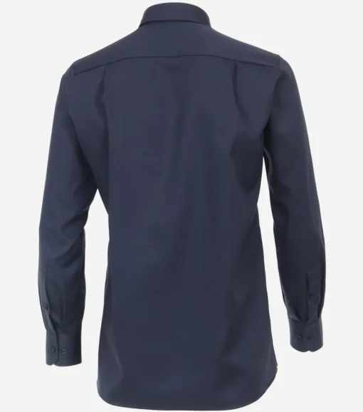 CASA MODA comfort fit overhemd, mouwlengte 72 cm, twill, blauw