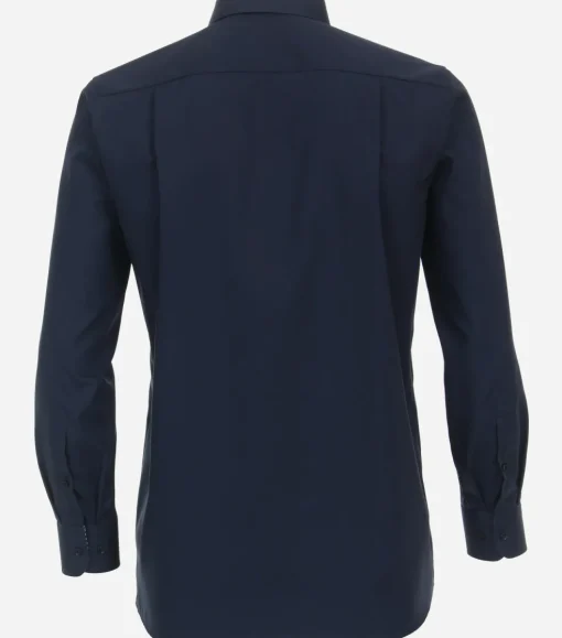 CASA MODA comfort fit overhemd, popeline, donkerblauw