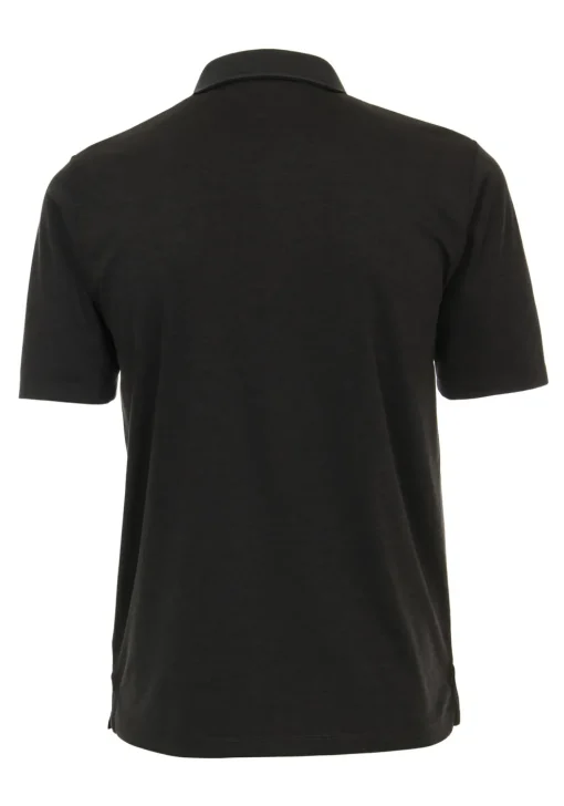 CASA MODA comfort fit poloshirt, antraciet melange