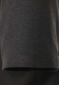 CASA MODA comfort fit poloshirt, antraciet melange