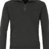 CASA MODA comfort fit schipperstrui, donkergroen