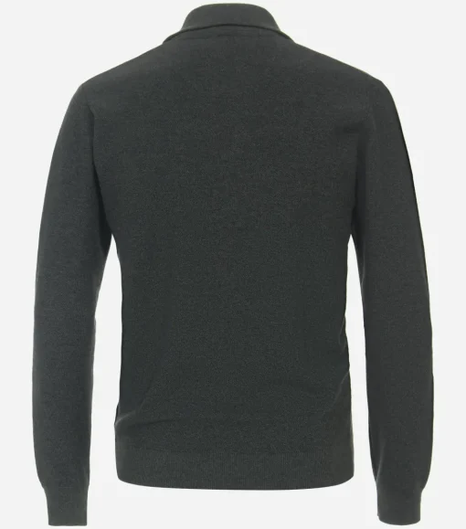 CASA MODA comfort fit schipperstrui, donkergroen