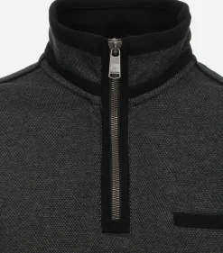 CASA MODA comfort fit schipperstrui, grijs melange