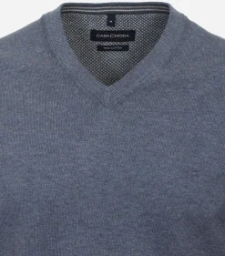 CASA MODA comfort fit trui, blauw