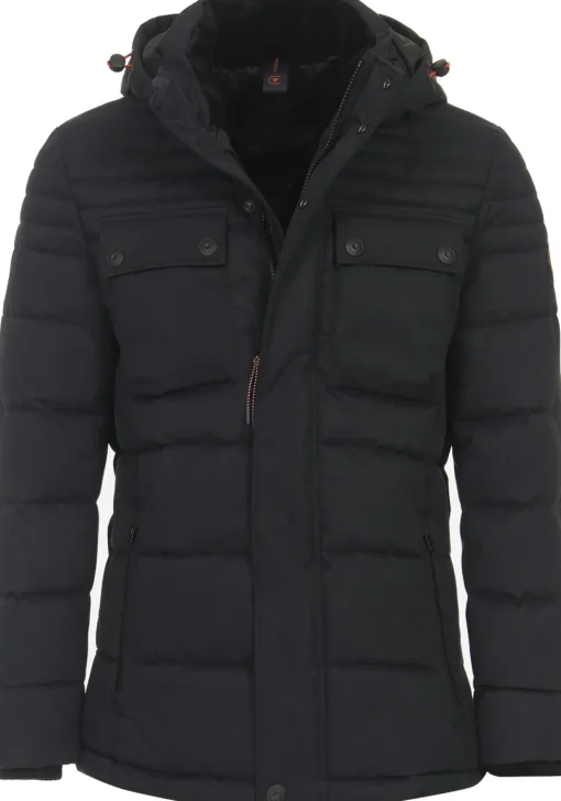 CASA MODA comfort fit tussenjas, blauw
