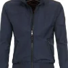 CASA MODA comfort fit tussenjas, blauw