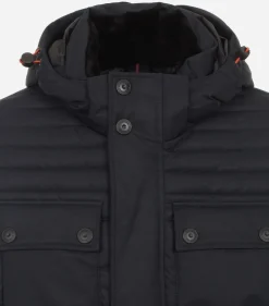 CASA MODA comfort fit tussenjas, blauw