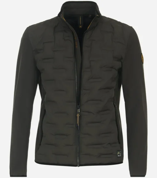 CASA MODA comfort fit vest, groen