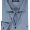 CASA MODA modern fit overhemd, popeline, blauw