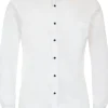 CASA MODA modern fit overhemd, popeline, wit