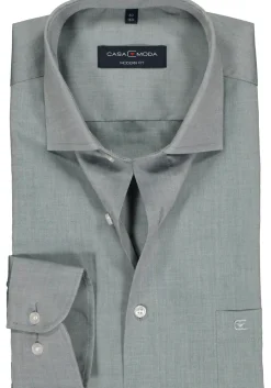 CASA MODA modern fit overhemd, grijs