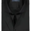 CASA MODA modern fit overhemd, korte mouw, zwart