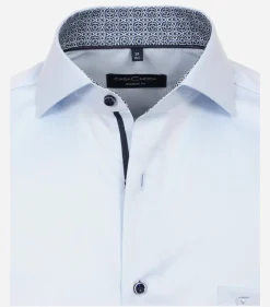 CASA MODA modern fit overhemd, twill, blauw