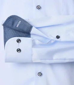 CASA MODA modern fit overhemd, twill, blauw