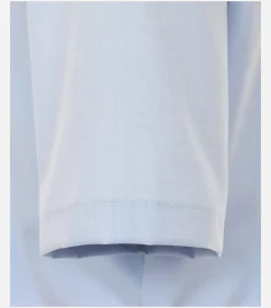 CASA MODA modern fit overhemd, korte mouw, popeline, blauw