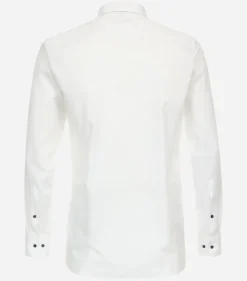 CASA MODA modern fit overhemd, dobby, wit