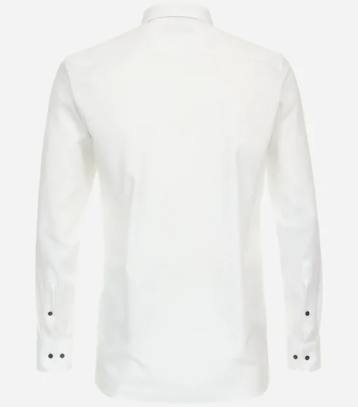 CASA MODA modern fit overhemd, dobby, wit
