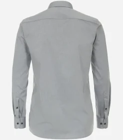 CASA MODA modern fit overhemd, popeline, grijs