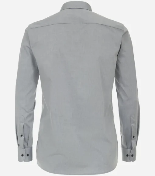 CASA MODA modern fit overhemd, popeline, grijs