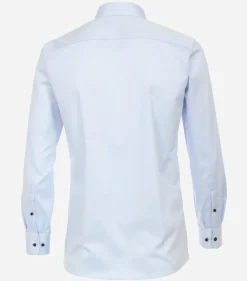 CASA MODA modern fit overhemd, twill, blauw