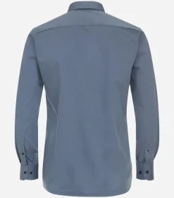 CASA MODA modern fit overhemd, popeline, blauw