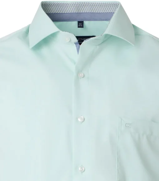 CASA MODA modern fit overhemd, popeline, groen