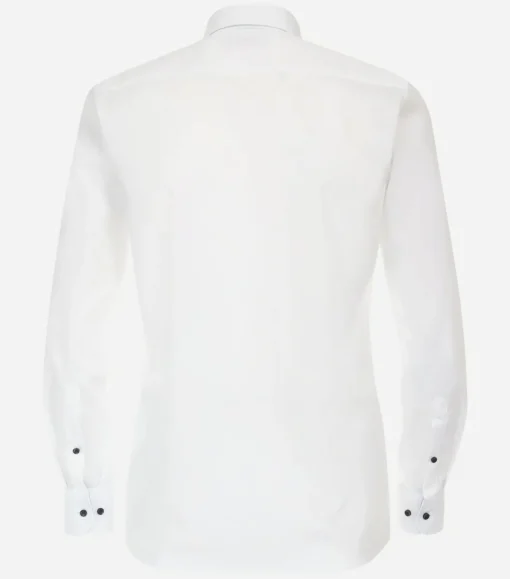 CASA MODA modern fit overhemd, popeline, wit