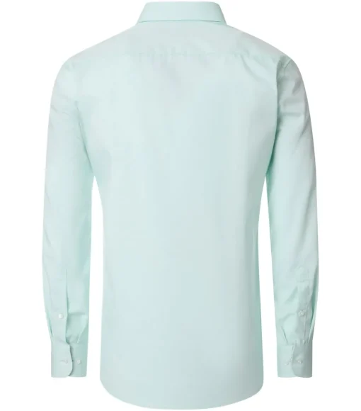 CASA MODA modern fit overhemd, popeline, groen