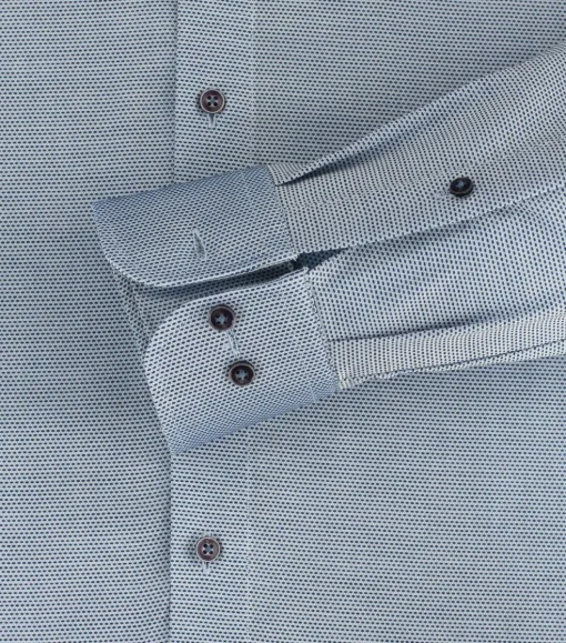 CASA MODA modern fit overhemd, dobby, blauw
