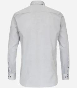 CASA MODA modern fit overhemd, dobby, grijs
