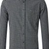 CASA MODA Sport casual fit overhemd, twill, blauw geruit