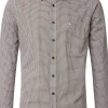 CASA MODA Sport casual fit overhemd, twill, geel dessin
