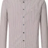 CASA MODA Sport comfort fit overhemd, twill, wit met blauw en rood dessin