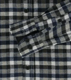 CASA MODA Sport comfort fit overhemd, flanel, groen geruit