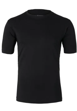 CASA MODA T-shirts (2-pack), O-neck, zwart