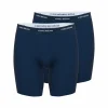 Ceceba heren boxer extra lang (2-pack), donkerblauw