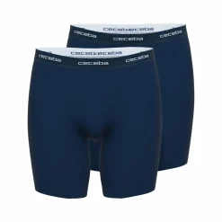 Ceceba heren boxer extra lang (2-pack), donkerblauw