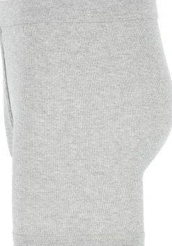 Ceceba heren boxer met gulp (1-pack), dubbelrib, grijs