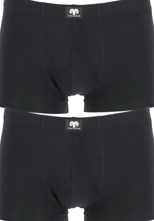 Ceceba heren boxers (2-pack), zwart