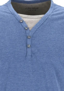 Ceceba heren pyjama, blauw met grijs