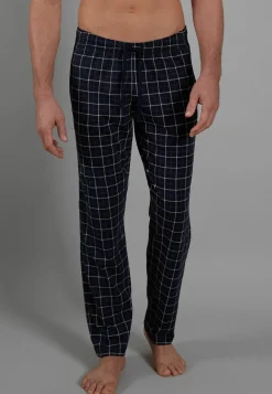 Ceceba heren pyjama- of loungebroek, donkerblauw dessin