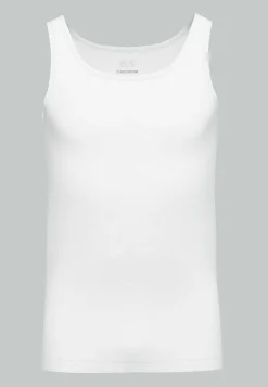 Ceceba heren singlet O-hals (1-pack), wit