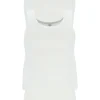 Ceceba heren singlets fijnrib regular fit (2-pack), wit
