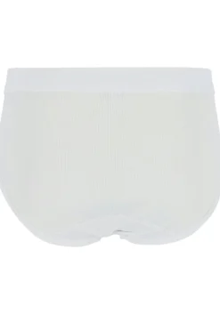 Ceceba heren slips met gulp, dubbelrib (2-pack), wit