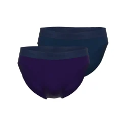 Ceceba heren sport slip (2-pack), lila gestreept