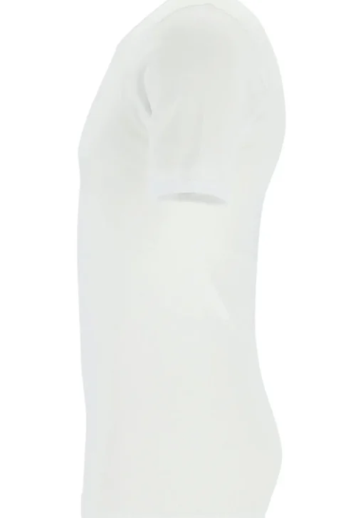 Ceceba heren T-shirt fijnrib regular fit (1-pack), O-hals, wit
