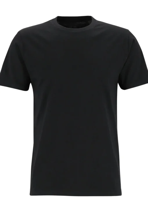 Ceceba heren T-shirts regular fit (2-pack), O-hals, zwart