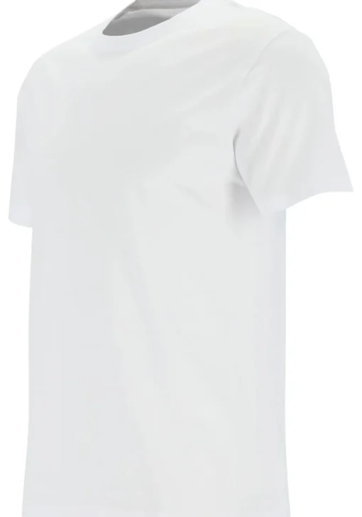 Ceceba heren T-shirts regular fit (2-pack), O-hals, wit