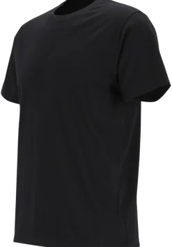 Ceceba heren T-shirts regular fit (2-pack), O-hals, zwart